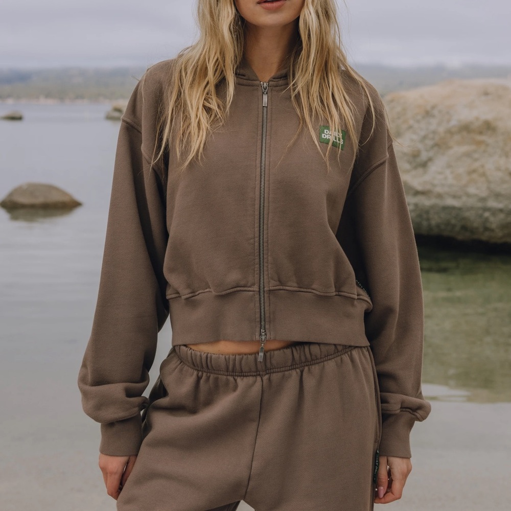 Daily Drills Heavyweight Double Zip Hoodie